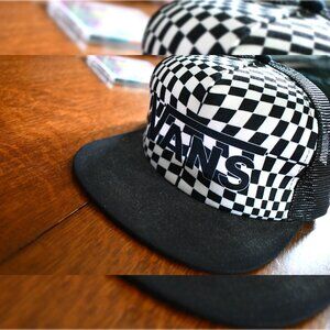 Vans Checkered Trucker Snapback